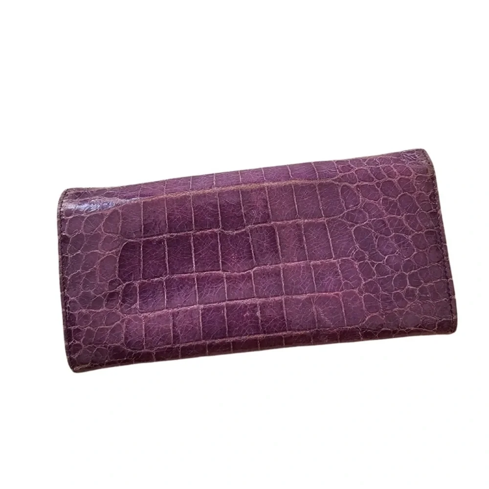 Miu miu purple long wallet - Picture 2 of 8